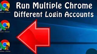 How to Create Multiple Chrome Browser Shortcut on Desktop | Chrome Shortcut On Desktop