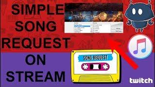 Simple Tutorial Setting Up Songs for Twitch/YouTube Stream Song Requests Nightbot