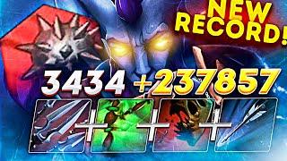 NEW RECORD! RIKI + GIANT STRIKES = 999999 DAMAGE! CUSTOM HERO CLASH