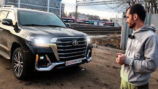 Ставим усиленные пружины на Toyota Land Cruiser 200 для выравнивания кузова. Результат есть!