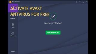 Activate License Key Of Avast Antivirus(For Free)premier