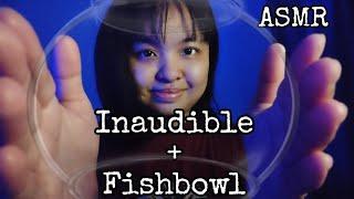 ASMR Fishbowl With Inaudible Whisper (super tingly mouth sounds)