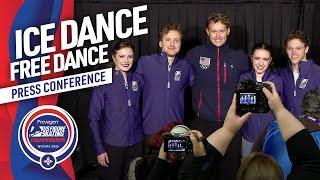 Championship Free Dance Press Conference | 2025 Prevagen U.S. Figure Skating Championships