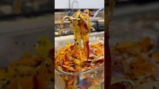 Korean Carrot Salad #foodshorts #easyrecipe #healthyrecipes #recipeshorts #salad #saladrecipe