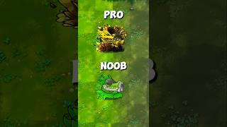 NOOB vs PRO Turret Pea️ #pvz #pvzgameplay #pvzfusion