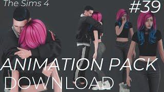 [The Sims 4] Animation  Pack 39 (DOWNLOAD) HUG, CRY, SCARE