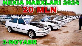 3- noyabr NEXIA 2 NARXLARI 2024 NEXIA 1 NARXLARI 2024 SAMARQAND MaSHINA BOZORI 2024