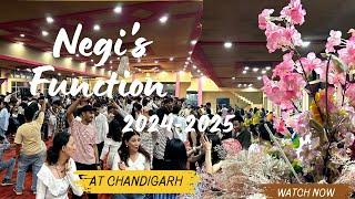 ||Fresher Party|| Negi’s Function|| At Chandigarh|| 2024-2025|| ️