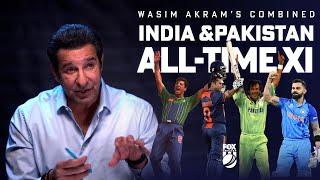 'Nobody is beating this team' - Wasim Akram picks India & Pakistan's All-Time ODI XI I Fox Cricket