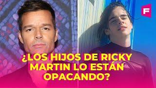 Los hijos de Ricky Martin están robando suspiros