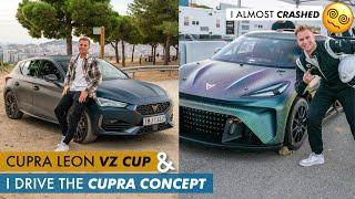 I almost CRASHED CUPRA‘s concept car | LEON VZ CUP REVIEW | *English* | @malte.wohlfahrt