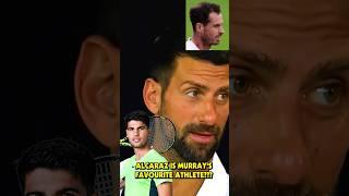  Djokovic is ANGRY with Murray because of Alcaraz #djokovic #alcaraz