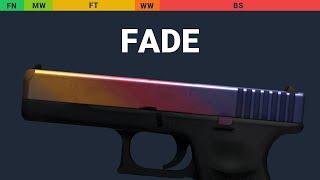 Glock-18 Fade - Skin Float And Wear Preview