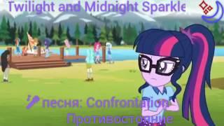 Twilight and Midnight Sparcle song: Confrontation