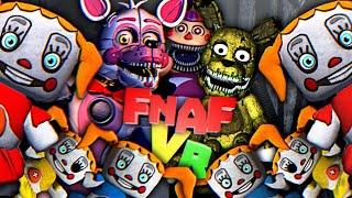 FNAF VR HELP WANTED  ФОКСИ СПИДРАНИТ ТЁМНУЮ КОМНАТУ!!!