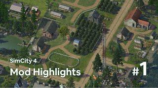 #1 - SimCity 4 Mods Highlights - SimCoug’s Farmhouses