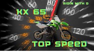 Kx 65 Top Speed