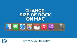 How to Change Size of Dock on Mac?