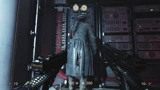 Wolfenstein® II: The New Colossus™: Irene Engel is pissing under