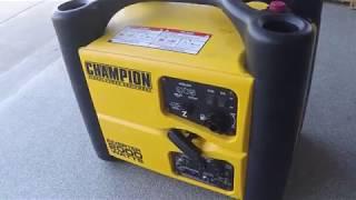 Champion 2000 Watt Generator 73536i Surging Idle carburetor fix