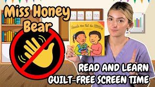 Speech Therapist Reads "Hands Are Not For Hitting" | Early Language Skills | Read Aloud