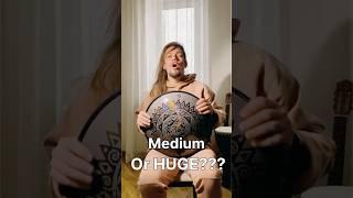 Medium or huge tank drum? #handpan #tankdrum #steeltonguedrum