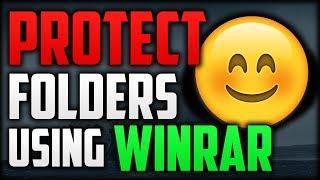 Protect your folders with WinRAR | password protect folder | winrar archiver