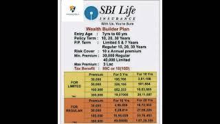 Sbilife Smart platina supreme|Wealth Builder Plan| #viral  #trending #2024 #shortsvideo #sbilife
