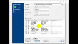 Convert CSV file to XML file without coding