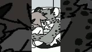 Changed Special Edition Snow Leopard Kiss Transfur #Shorts