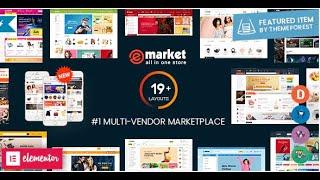 eMarket v2.8.0 - Multi Vendor MarketPlace Elementor WordPress Theme || Free Download || wpStuffy.com