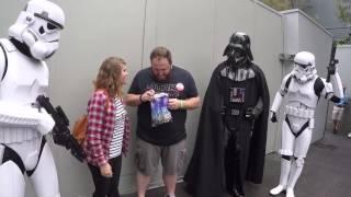 Darth Vader Helps Wife Tell Husband She's Pregnant At Disney World