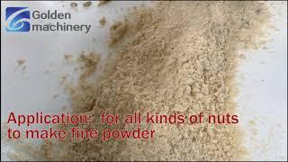 Almond Cashewnut Peanut Powder Making Machine Four Machine for Sale Flour Production Line for Nuts