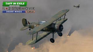 Desert Wings Tobruk | Gloster Gladiator No.3 Squadron | Our First Patrol!