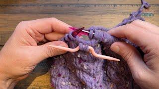 How To Knit C4F Cables - Cross Over Front