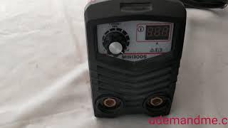 Light weight handy welding machine Edon Mini 300 s - less than 200 grams - udemandme.com