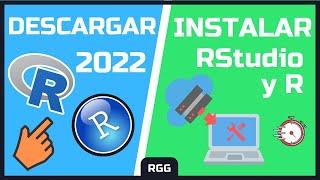 DESCARGAR e instalar R y RStudio 2022 #02 [ CURSO R STUDIO ]