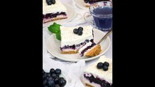 (No Bake) Blueberries & Cream Pie // #dessertrecipes #summerdesserts #nobakedessert #nobakerecipes