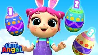 Find the Colorful Eggs! | Little Angel Kids Songs & Nursery Rhymes