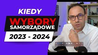 Kiedy wybory samorządowe? Wybory 2023 Wybory 2024