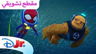 قطعة الشطرنج ️| سبايدي وأصدقائه المذهلين ️ | ديزني جونيور العربية