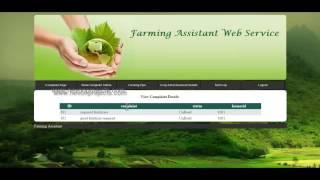 Farming Assistant Web Service