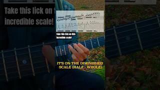 Lick on diminished scale #jazzguitar #guitar #guitarist #lick