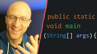Java Main Method Explained - What Does All That Stuff Mean?