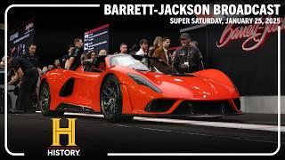 Barrett-Jackson HISTORY Broadcast // Super Saturday, January 25 // Barrett-Jackson 2025 Scottsdale