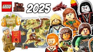 Building a LEGO Lord of the Rings Medieval World