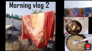 My  busy morning routine vlog 2#sampas simple lifestyle