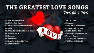 The Greatest Love Songs 70's 80's 90's | CD Music TV