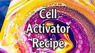 Cell Activator Recipe - No Floetrol Needed!