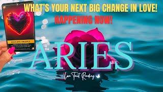 ️ ARIES BIG CHANGE IN LOVE! THINGS START TO GET SERIOUS #aries #tarot #ariestarot #soulmate #LOVE